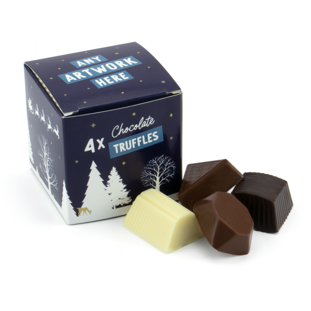 Winter Collection – Eco Cube – 4x Truffles