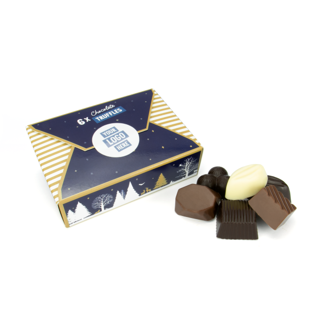 Winter Collection – Luxury 6 Choc Box – Chocolate Truffles