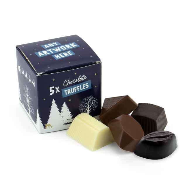 Winter Collection – Eco Maxi Cube – 5x Mixed – Chocolate Truffles