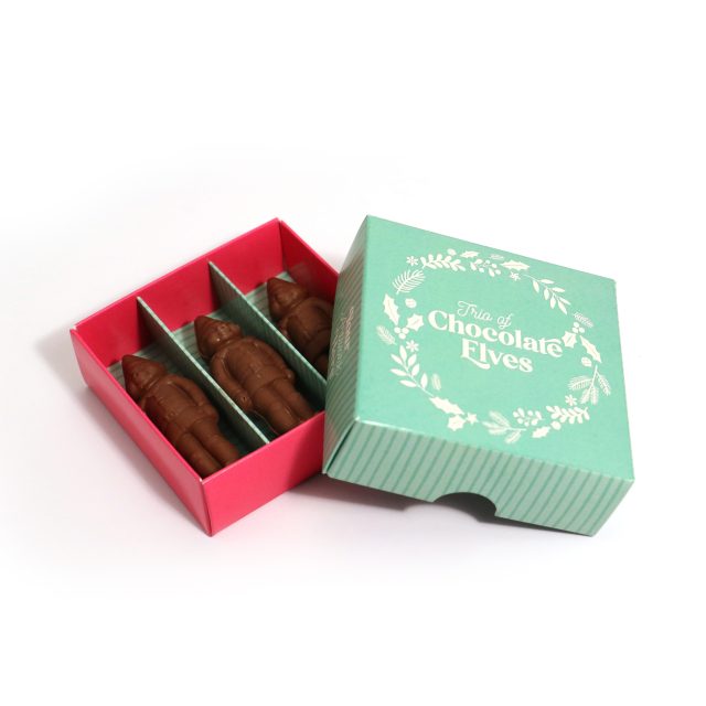 Winter Collection – Eco Treat Box – Trio of Elves
