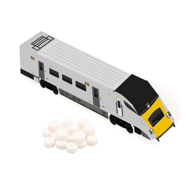 Eco Range – Eco Train Box – Midi Mints