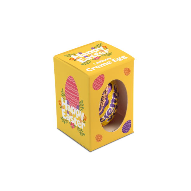 Easter – Eco Mini Egg Box – Creme Egg