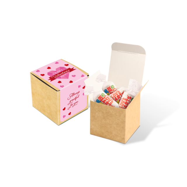 Valentines – Eco Kraft Cube – Love Hearts®