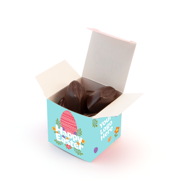 Easter – Eco Maxi Cube – Dark Salted Caramel – Chocolate Truffles
