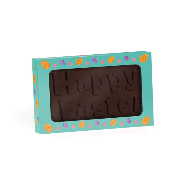 Easter – Eco Window Box – Vegan Dark Chocolate – Happy Easter