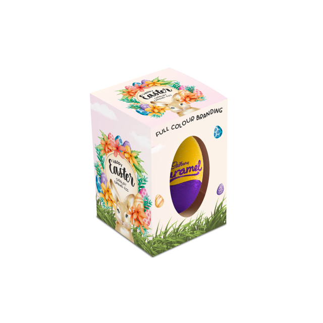 Easter – Eco Mini Egg Box – Caramel Egg