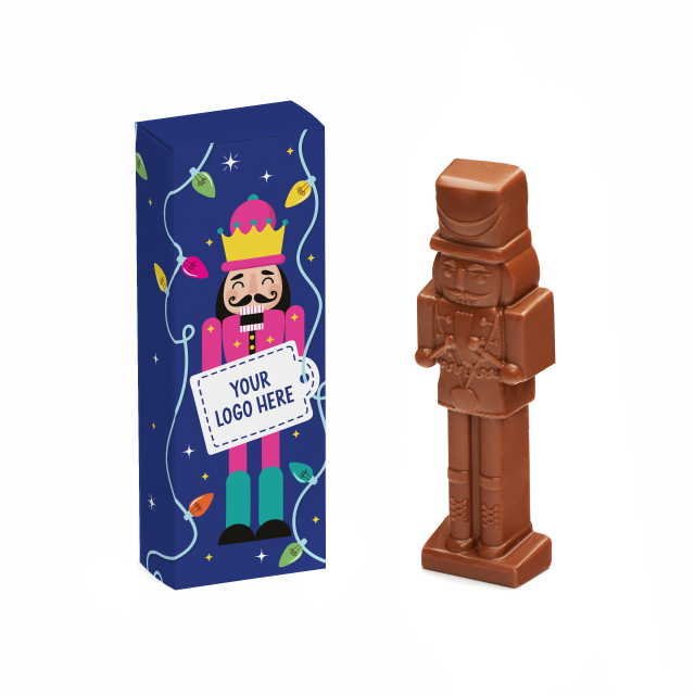 Winter Collection – Eco Matchbox – Milk Chocolate³ – Nutcracker