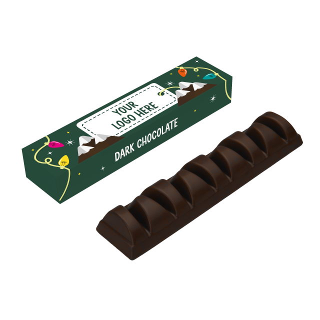 Winter Collection – Eco Mountain Bar – Vegan Dark Chocolate