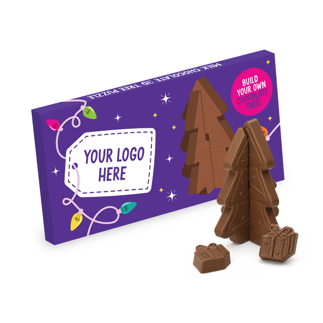Winter Collection – Eco Tree Box – 3D Chocolate Tree